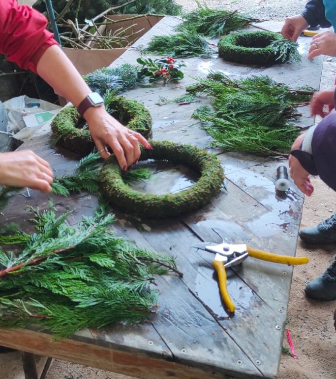 Christmas Wreath making workshop